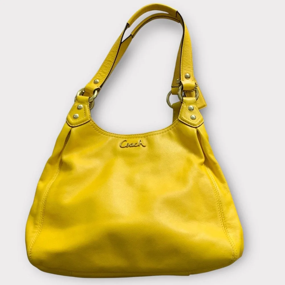 COACH F21926 Ashley Leather Hobo Shoulder Bag/‎ Purse